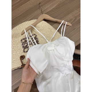 ĐẦM MIDI TRẮNG DÂY NƠ