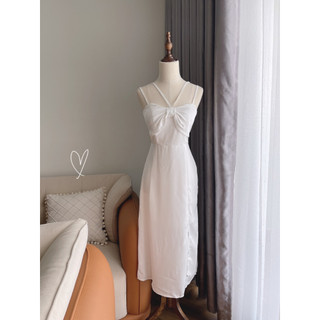 ĐẦM MIDI TRẮNG DÂY NƠ