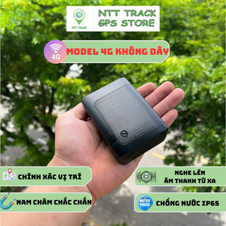 Định vị xe máy ô tô không dây giám sát vị trí xe T20 (4G) thiết bị gps pin sử dụng 20-30 ngày liên tục