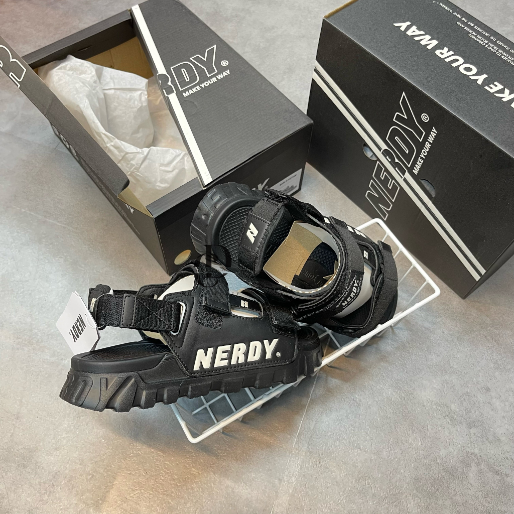 SANDAL NERDY QUAI DÁN THỜI TRANG UNISEX NAM NỮ - PHÙ HỢP ĐI HỌC, DU LỊCH, ĐI CHƠI