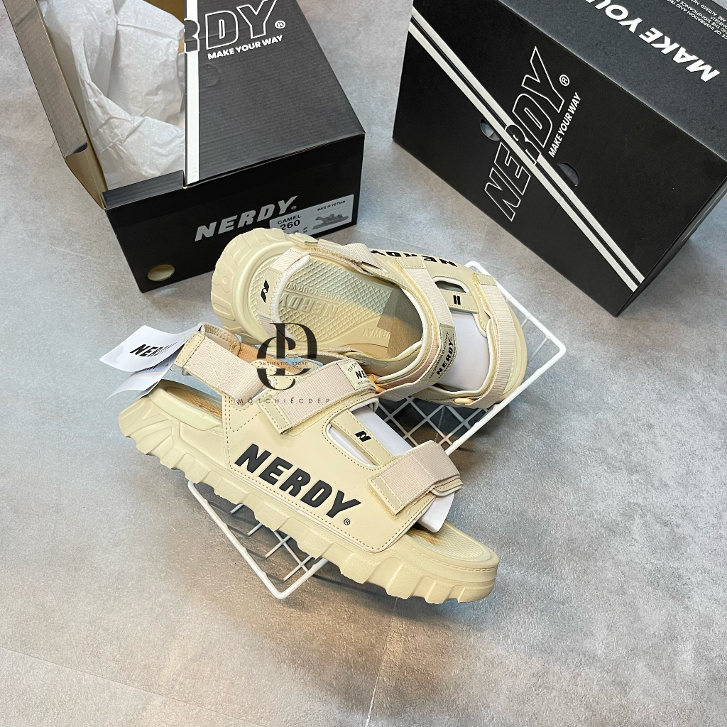 SANDAL NERDY QUAI DÁN THỜI TRANG UNISEX NAM NỮ - PHÙ HỢP ĐI HỌC, DU LỊCH, ĐI CHƠI