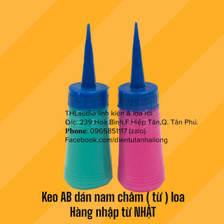 Keo ab dán nam châm loa