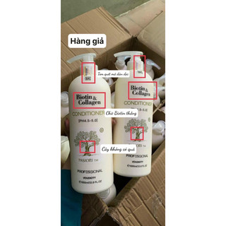 Cặp dầu gội - xả Biotin Collagen 1000ml