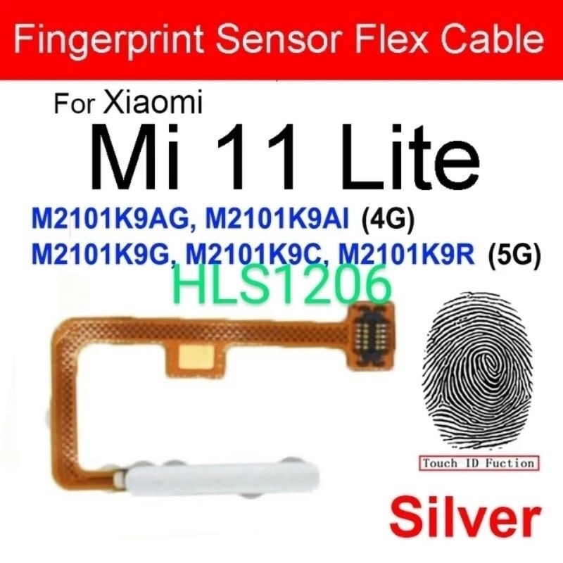Cảm biến vân tay cho Xiaomi Mi 11 Lite 4G/5G Lite NE chính hãng