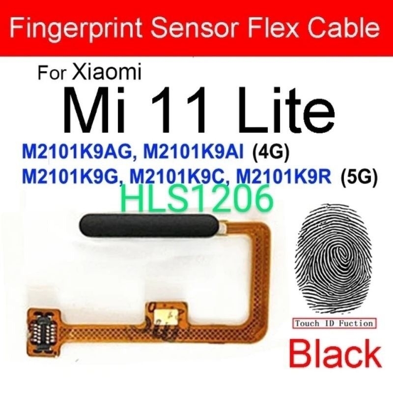 Cảm biến vân tay cho Xiaomi Mi 11 Lite 4G/5G Lite NE chính hãng