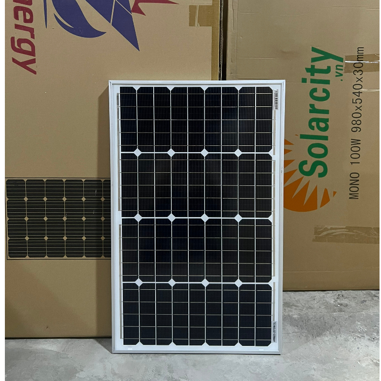 Pin năng lượng mặt trời mono 40w/18v WorldEnergy - tặng 1 cặp jack mc4 đơn (hàng chính hãng, bảo hành 12 năm)
