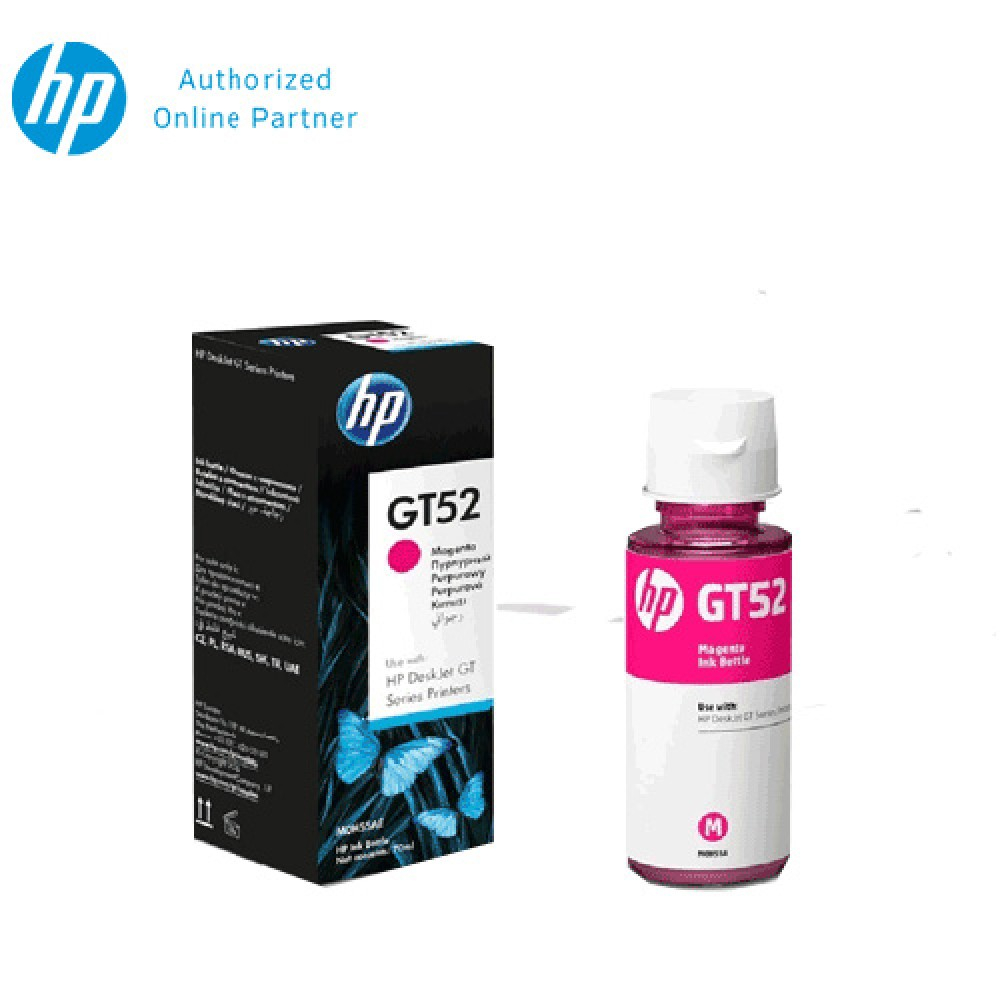Mực in phun M0H55AA HP GT52 Magenta Original Ink Bottle - Hàng HP Việt Nam