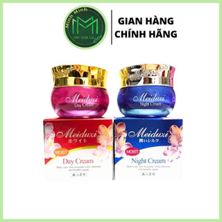 Combo Kem Meiduzi Nhật Dưỡng Trắng Mờ Nám Chính Hãng Tem B&B