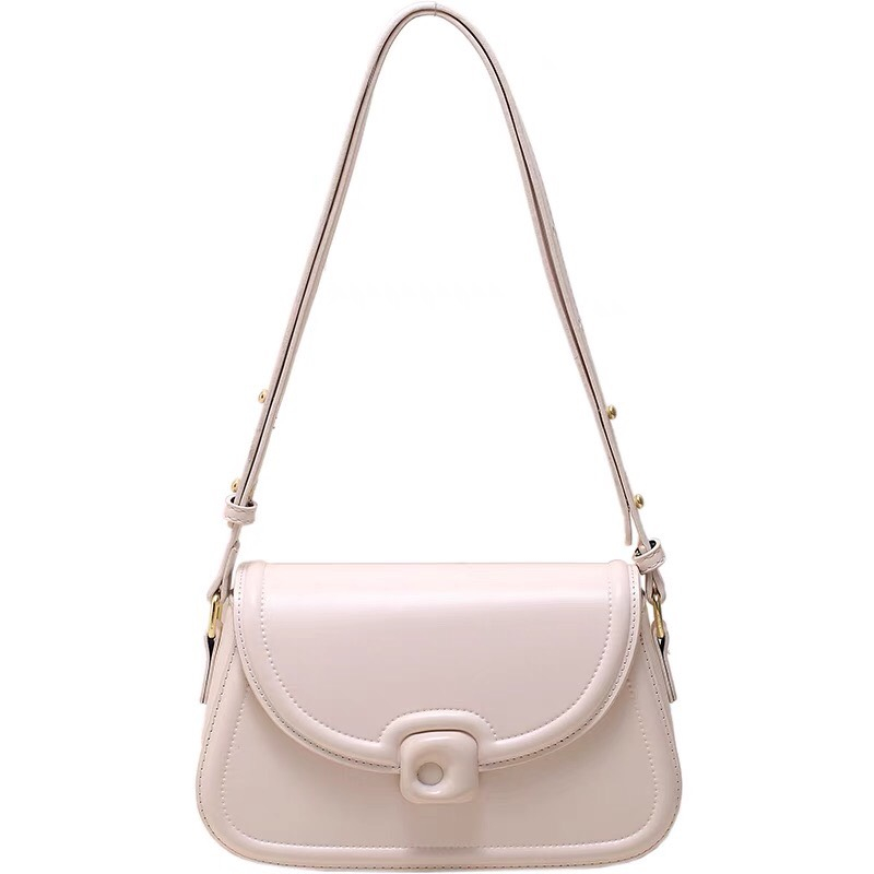 Túi đeo chéo, túi kẹp nách khóa nam châm nắp nhựa bóng, hàng hottrend 2023 SL98