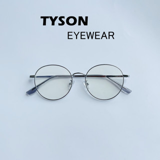  #2920351 Gọng kính cận TYSON kim loại tròn mảnh nam nữ Tròn tặng hộp khăn 