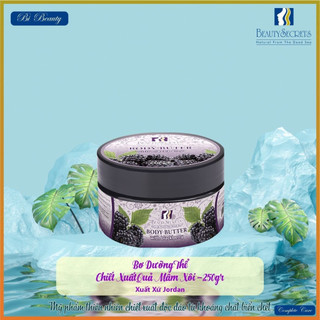 Bơ dưỡng thể chiết xuất quả mâm xôi - body butter with black berry