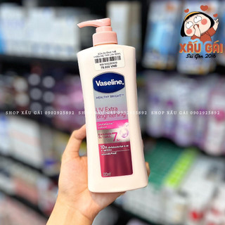 Sữa Dưỡng Thể Trắng Da Vaseline Healthy Bright UV Extra Brightening Gluta Glow Lotion 320ML