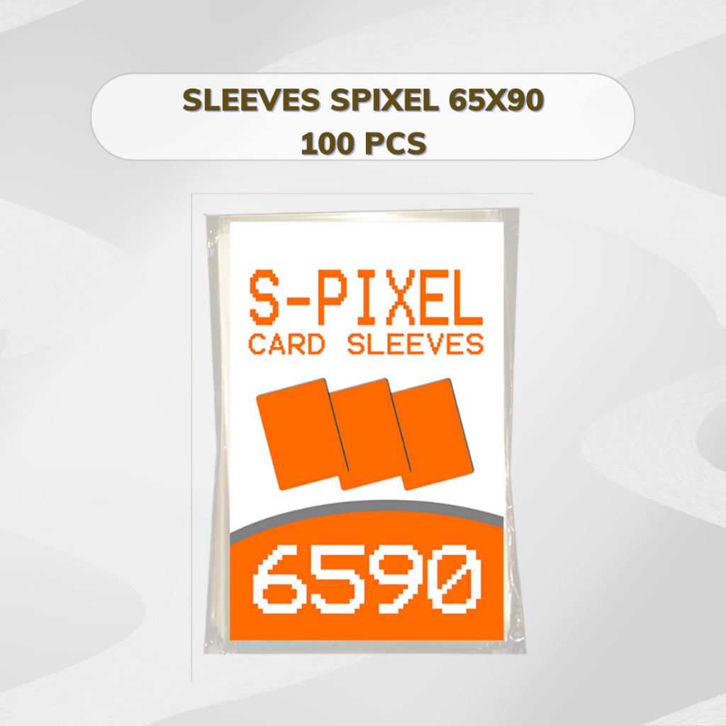 THE KAS - 100 Bọc bài Sleeves S-PIXEL bảo vệ photocard, card bo góc, thẻ bài boardgame nhiều kích thước