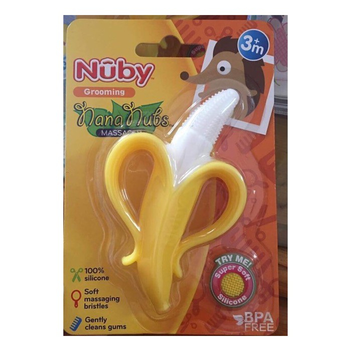 Gặm nướu hình chuối Nuby của Mỹ