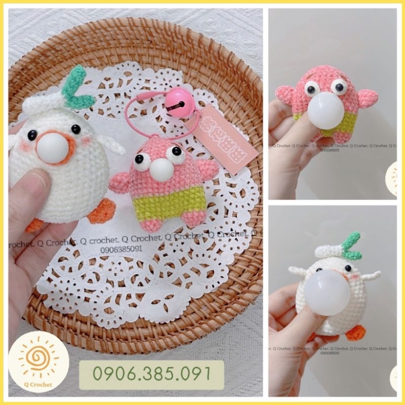 Lõi bong bóng, phôi bóng dùng làm thú bóp tay xã stress