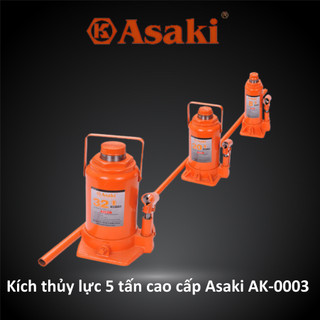 Kích thủy lực 5 tấn cao cấp asaki ak-0003