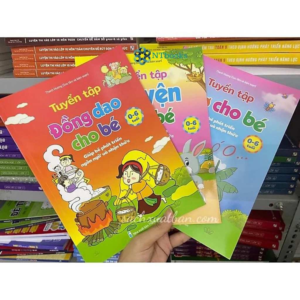 Sách - Truyện cho bé tập nói giúp bé phát triển ngôn ngữ và giao tiếp