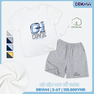 [DOKMA 2023] Bộ cộc tay cho bé 2y-6y