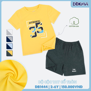 [DOKMA 2023] Bộ cộc tay cho bé 2y-6y