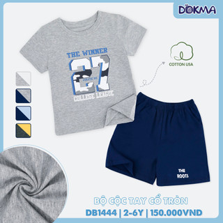 [DOKMA 2023] Bộ cộc tay cho bé 2y-6y