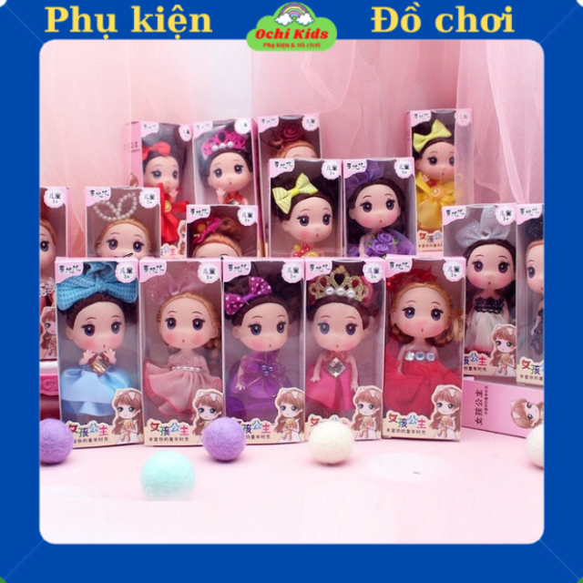 Set búp bê Chipi nhiều màu, tượng Chipi, búp bê đồ chơi cho bé gái đáng yêu dễ thương, đồ chơi trẻ em.