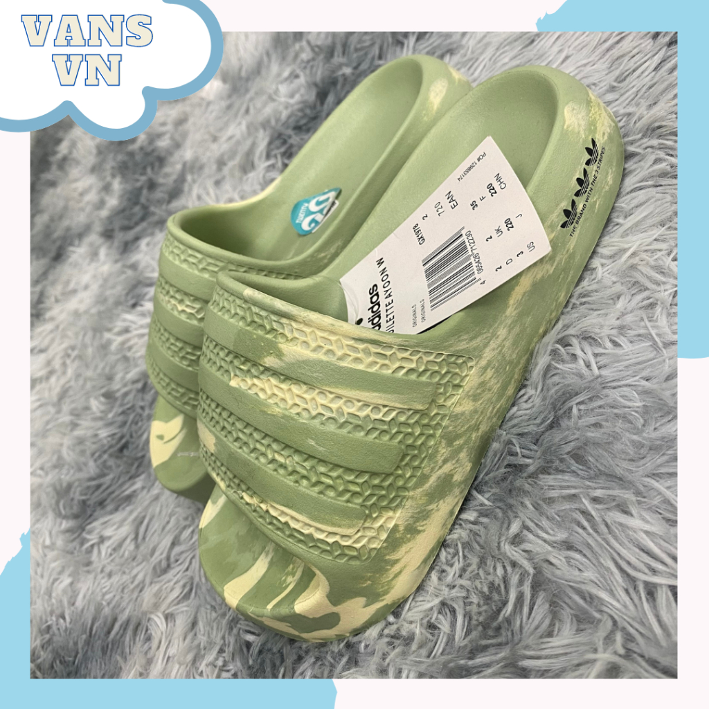 Dép Adilette AYoon Slide Nam Nữ, Dép Quai Ngang Quai  Phong Cách Thời Trang