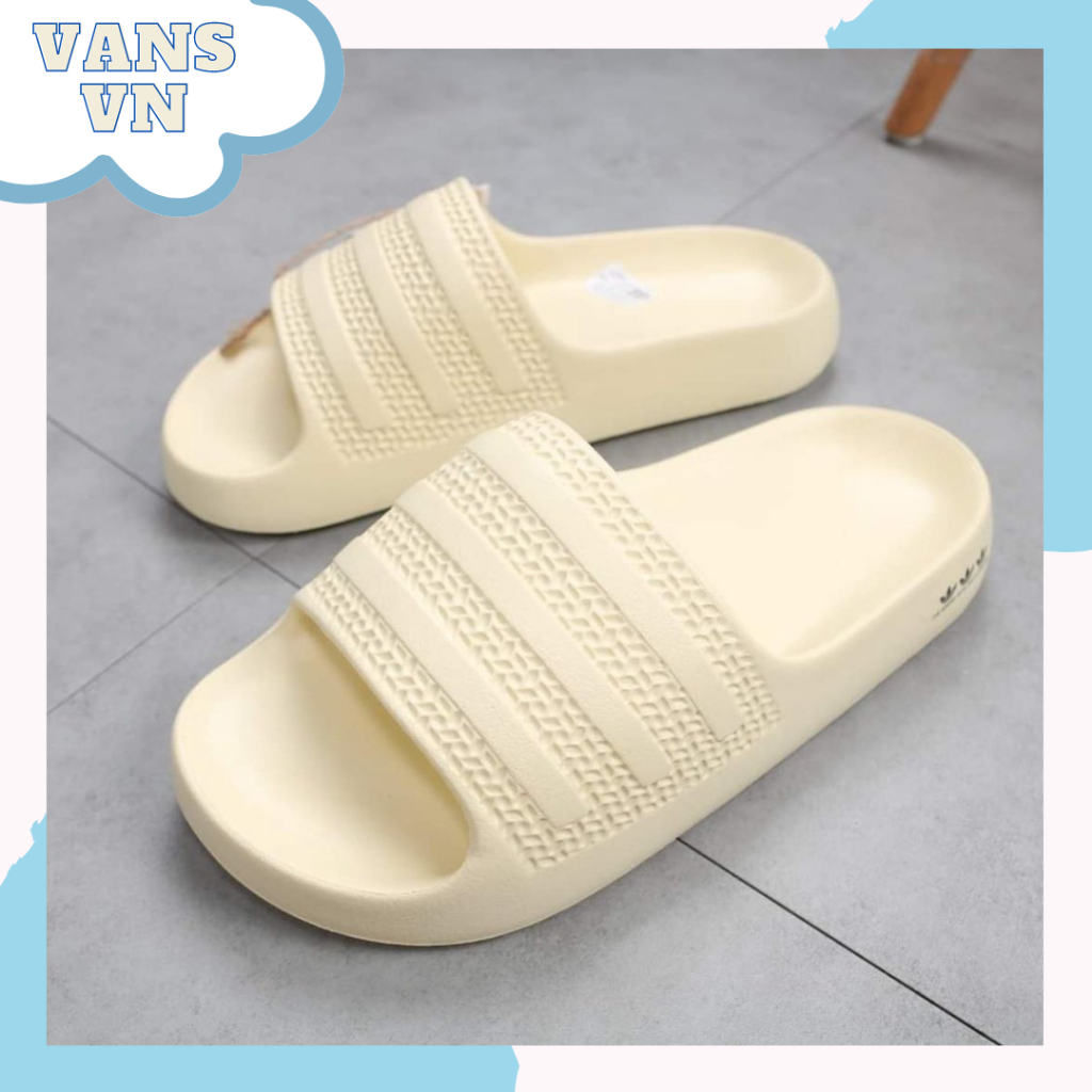 Dép Adilette AYoon Slide Nam Nữ, Dép Quai Ngang Quai  Phong Cách Thời Trang