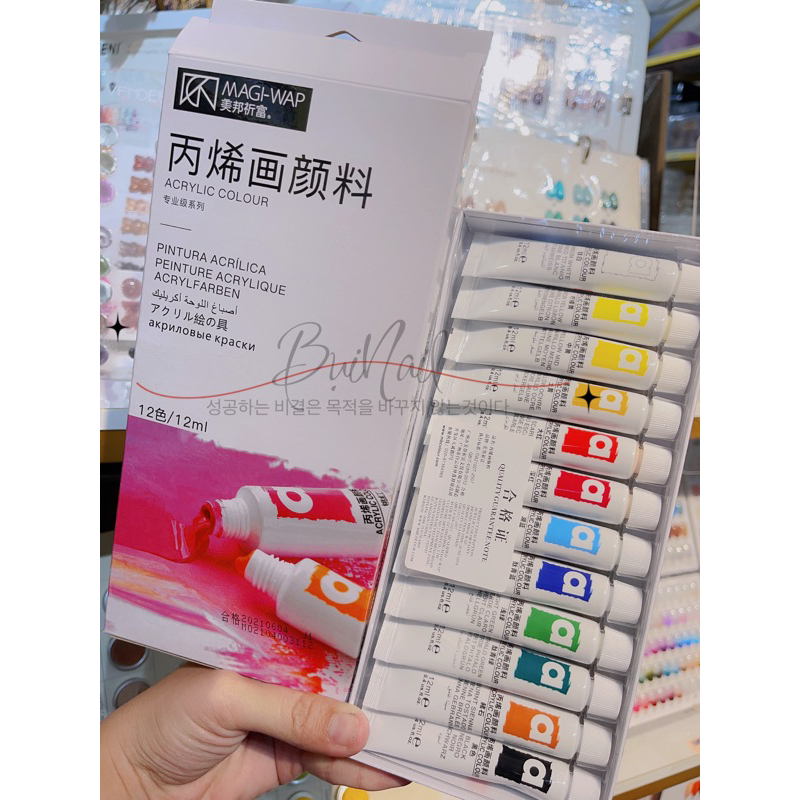 SET BÔ T BẢN A 12 MÀU