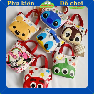 Túi xách tay, túi vải Canvas thời trang kiểu dáng Hàn Quốc cho bé gái