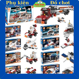 Bộ xếp hình lego nhỏ, bộ lắp ráp mô hình kích thích trí tuệ và rèn kiên nhẫn cho bé Ochi kids