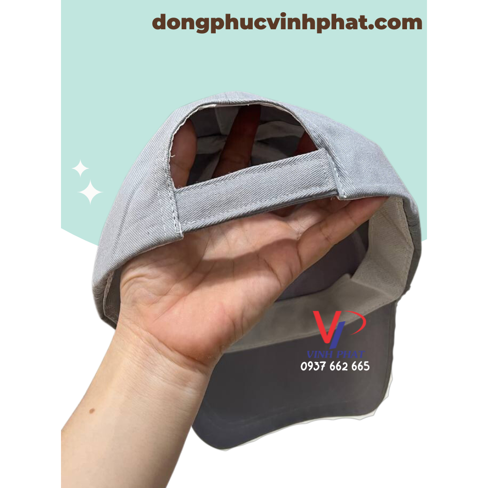 Nón Kết Trơn Màu Xám Dành Cho Nam Nữ-Chất Vải Kaki Cotton Cao Cấp-Hình Thật