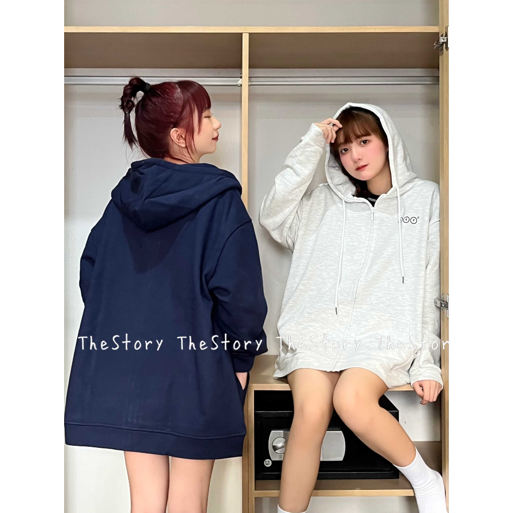 Áo Hoodie Zip SS8 cào bông A2497+ SS2 oversize unisex thêu logo  A1053