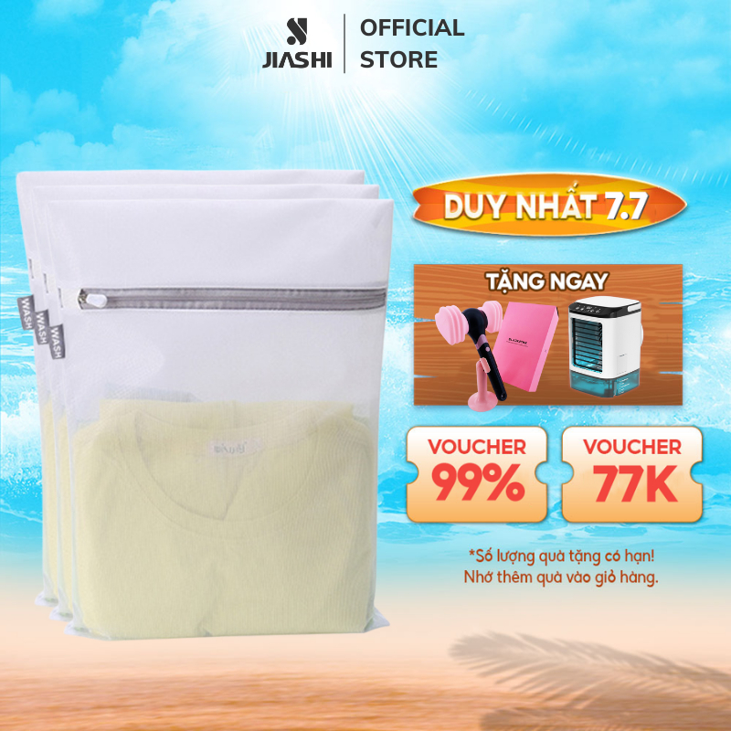 Túi lưới giặt đồ Jiashi cho máy giặt bảo vệ quần áo tránh xù lông, tiện lợi đi du lịch - TGD01
