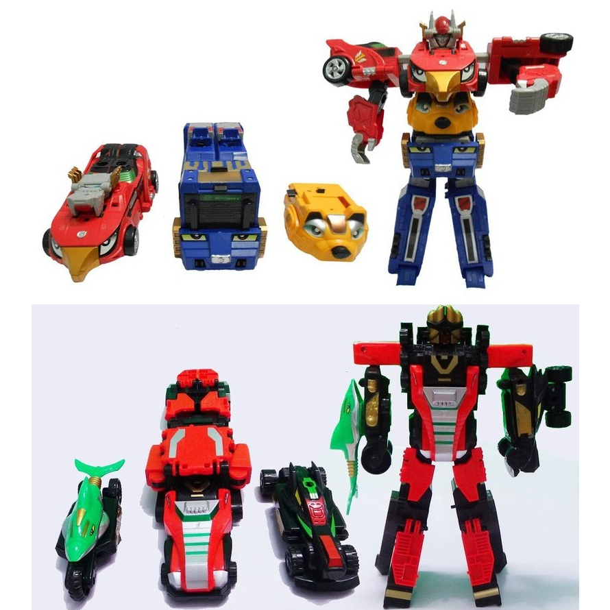 BỘ ROBOT LẮP RÁP SIÊU NHÂN CƠ ĐỘNG