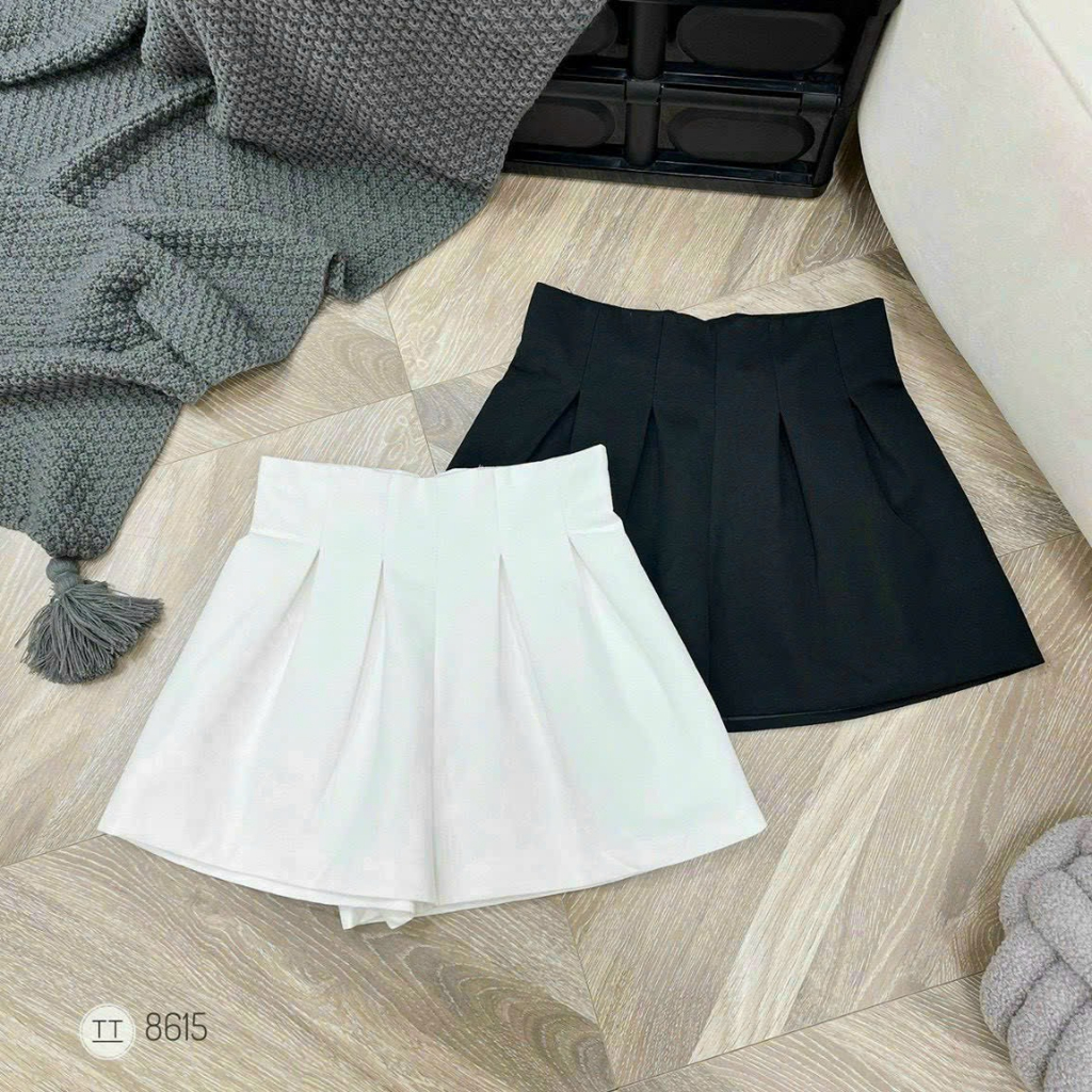 Quần Sooc Vải Cạp Cao Ly Phồng Chất Liệu Cao Cấp | BigBuy360 - bigbuy360.vn