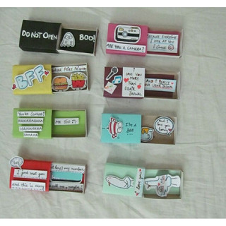 Hộp diêm match box theo yêu cầu