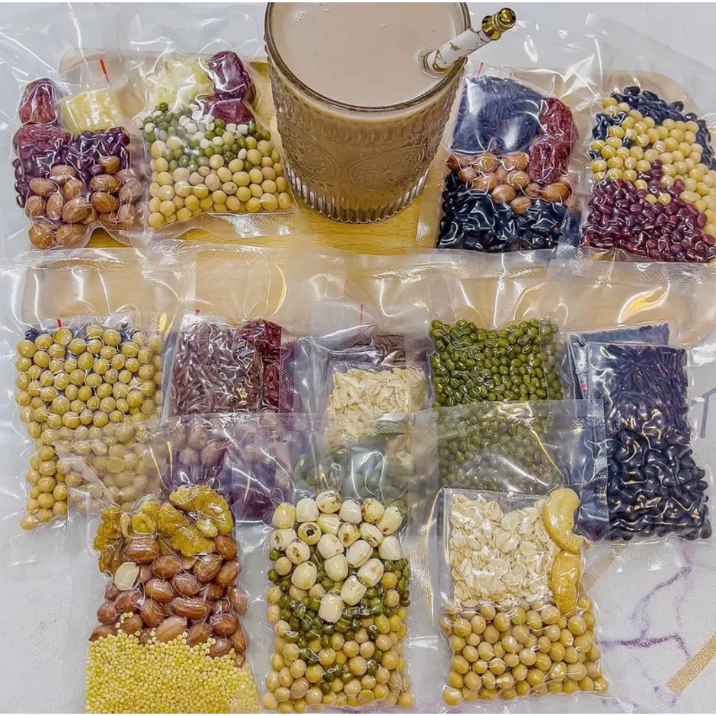 SET MIX HẠT LÀM SỮA MINI LẺ 1 NGÀY