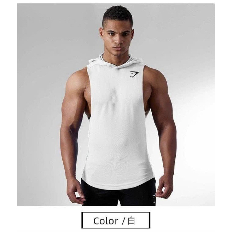 Áo tank Top Gym Có Nón, Áo Ba Lỗ Có Nón Tập GYm Phong  Cách Thời Trang Ấn Tượng