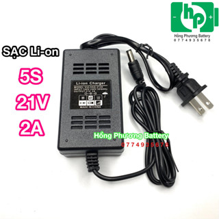  Sạc 5S 21V-2A  2 dây nguồn loại tốt  HongPhuong  