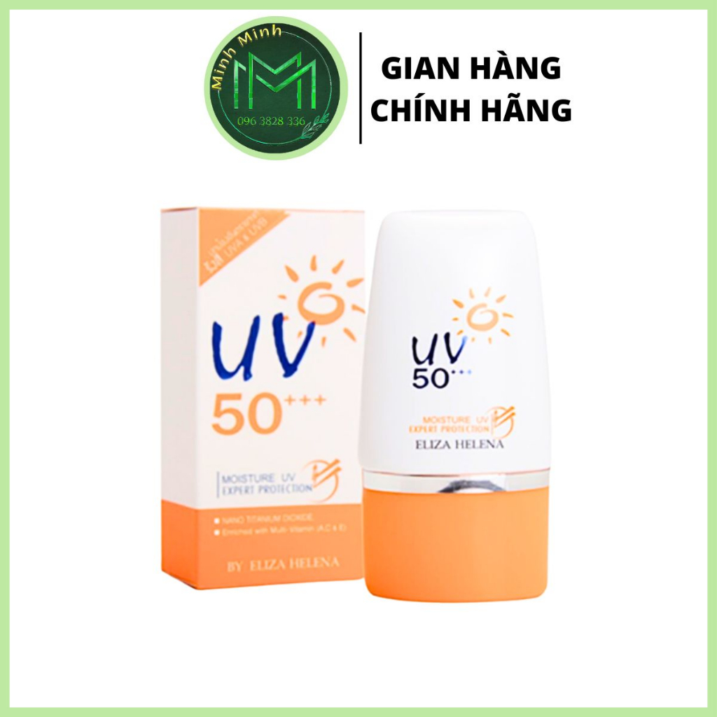 Kem chống nắng Eliza Helena UV 50+++ Thái Lan chống UVA, UVB tuýp 30g