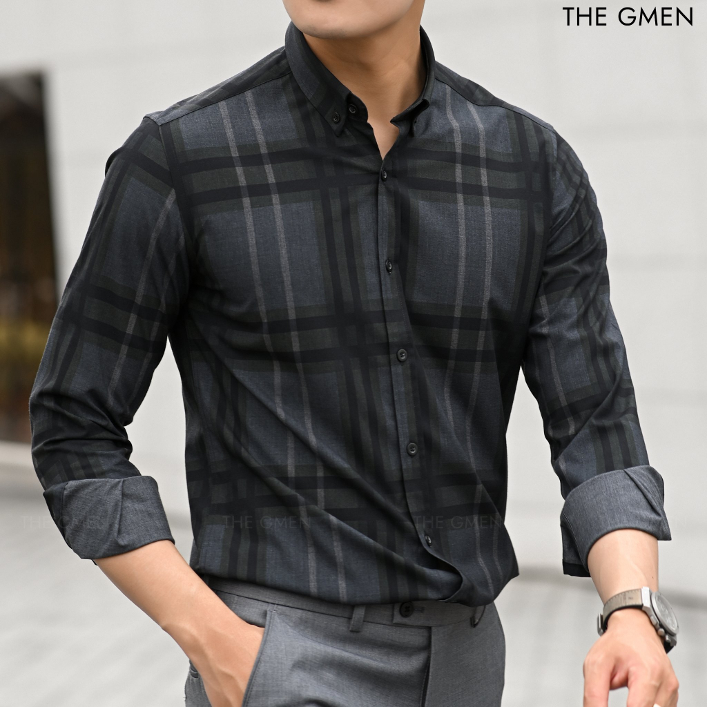 Sơ mi PINOT SHIRT chất liệu bamboo, form Slimfit - THE GMEN ELEGANT EST 2017