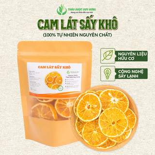 Cam Vàng Thái Lát Khô Sấy Lạnh Pha Trà Cam Quế Mật Ong - Huyền Hà Shop