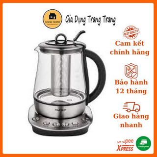 Ấm pha trà chưng yến Hurom Tea Master TM-P02FSS, ấm siêu tốc Hurom tea [Hàng chính hãng]