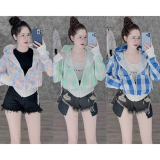 ÁO KHOÁC CROPTOP (KÈM VIDEO HÌNH THẬT)