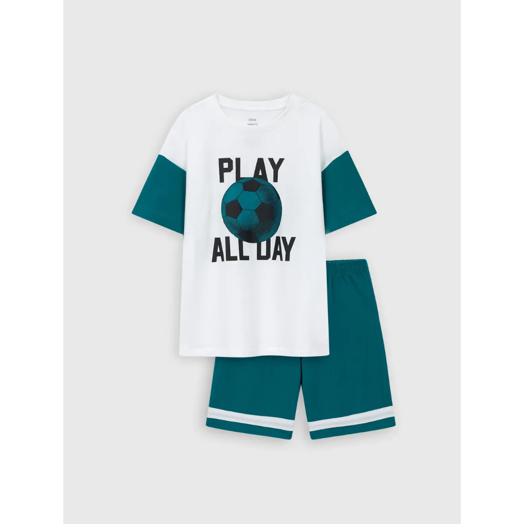 CANIFA Bộ quần áo bé trai 2LS23S010-SW001