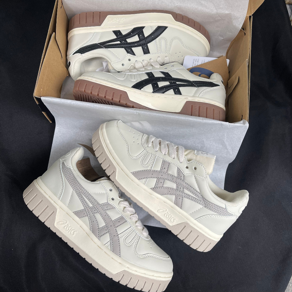 GIÀY THỂ THAO ASICS TRẮNG VẠCH ĐEN, XÁM