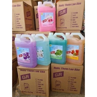 Nước lau sàn gift đậm đặc can 3,8kg
