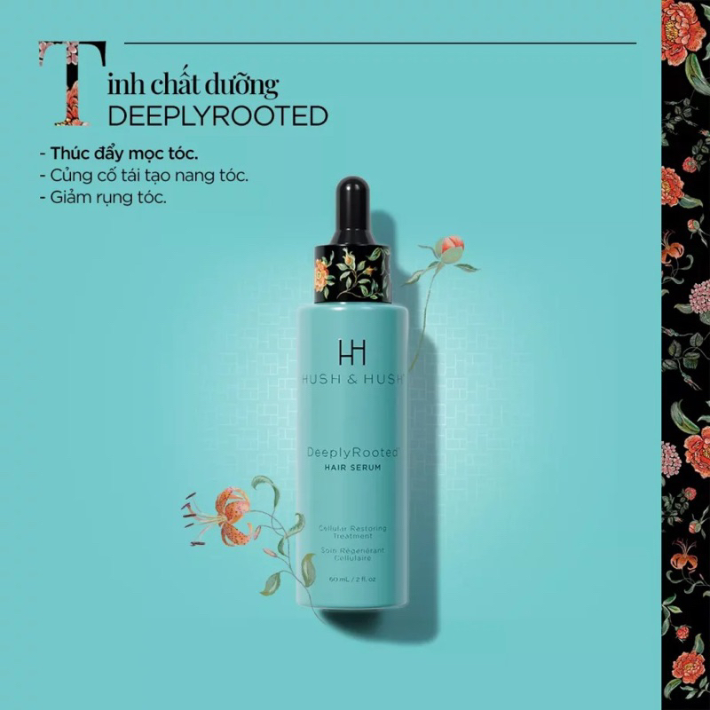 TINH CHẤT NUÔI DƯỠNG VÀ KÍCH THÍCH MỌC TÓC HUSH & HUSH DEEPLYROOTED HAIR SERUM