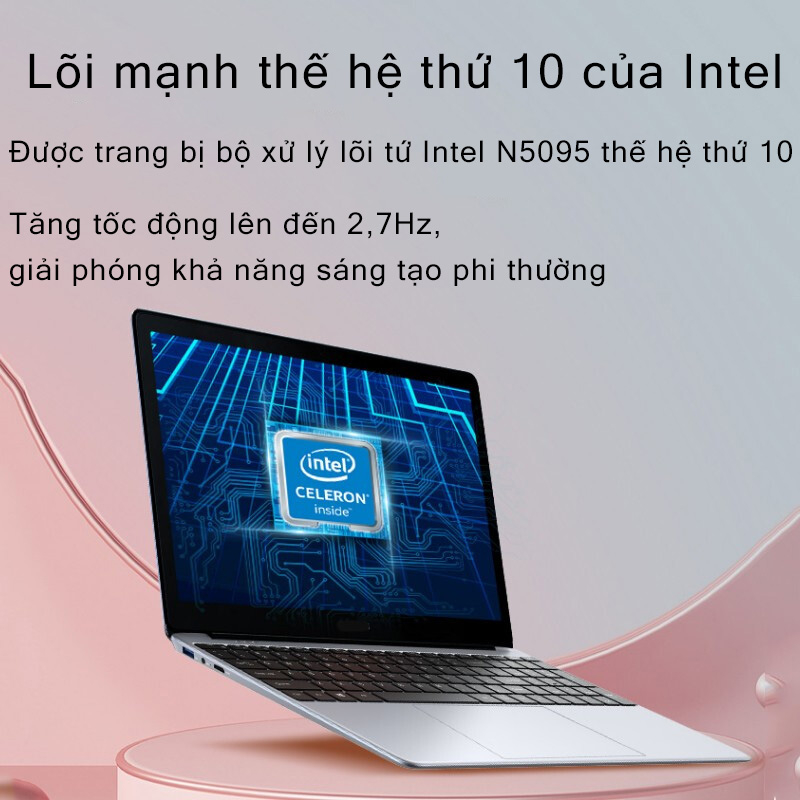 Lenovo Factory 2023 Mới 15.6 inch IPS Full HD Laptop Intel Celeron N5095 Quad Core RAM 16GB SSD 1TB Windows 11 | BigBuy360 - bigbuy360.vn