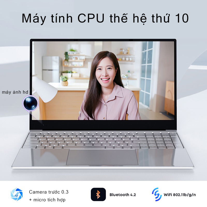 Asus Factory 15.6 Inch Intel Celeron J4125 Laptop Văn Phòng Kinh Doanh Designer Sinh Viên Gaming Laptop 1TB Window 11